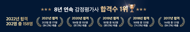 감정평가사 합격수 1위